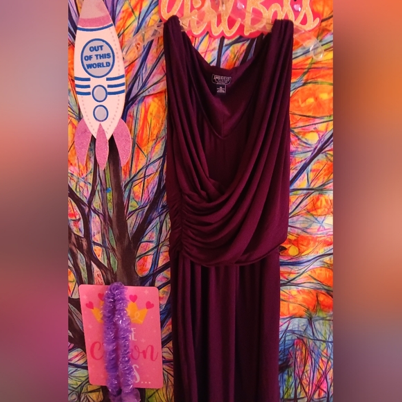 American Living Deep Purple Dress - Picture 3 of 5